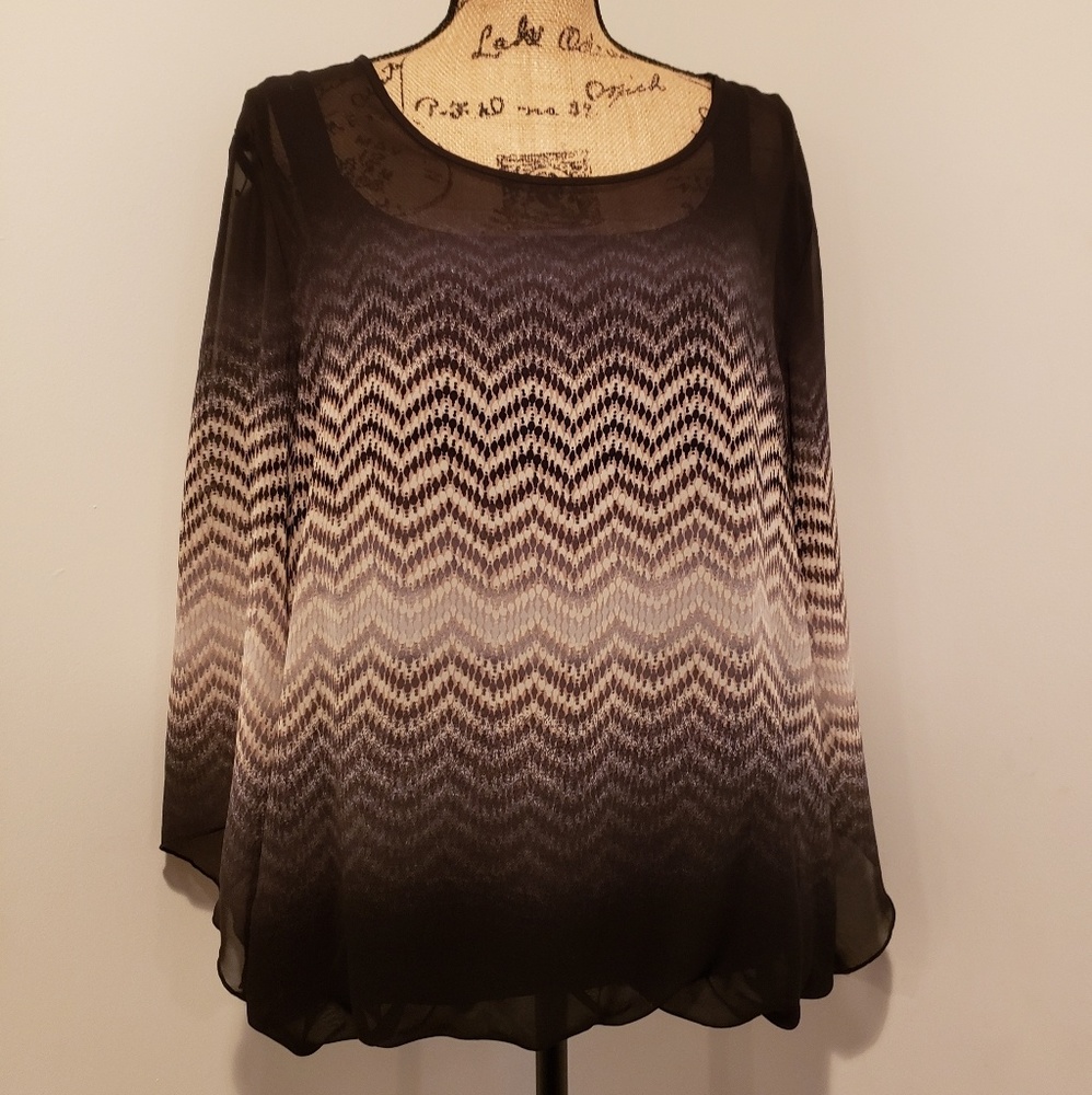 Dressbarn women's XL dress top